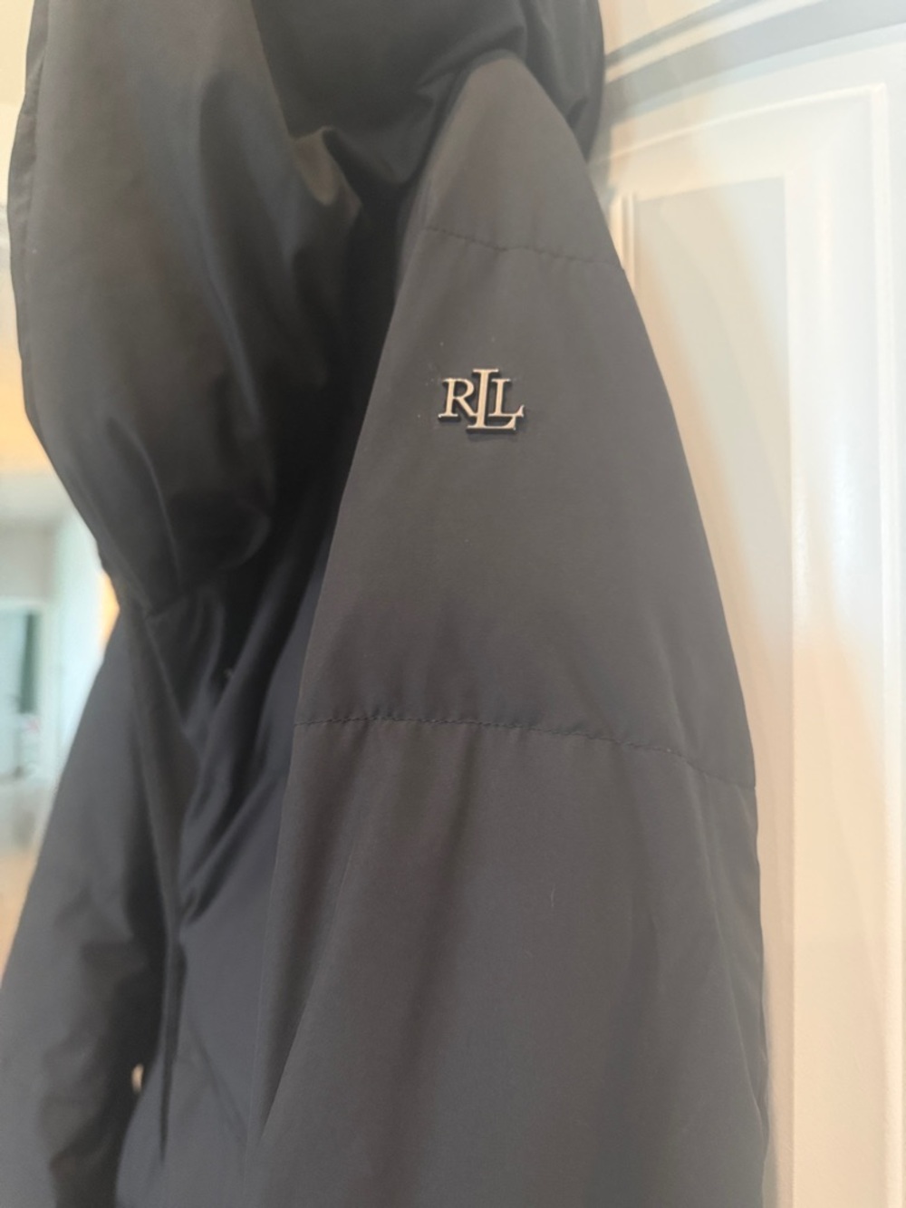 Women’s Ralph Lauren Pillow Hood Down Feather Coat - Picture 4 of 4